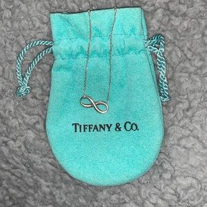 Tiffany & Co. Sterling Silver Infinity Necklace